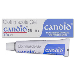 カンジタ治療薬のクロトリマゾールジェル