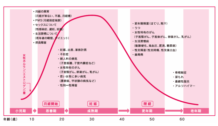 ホルモンバランスと更年期障害